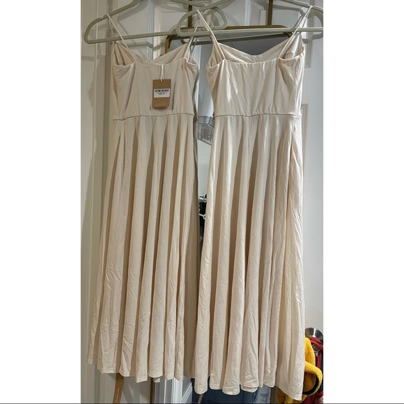 Reformation Glenda Dress in CREAM - Picture 5 of 5